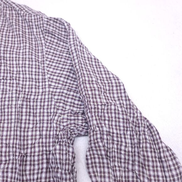 Trader Bay Tartan Flannel Long Sleeve Button Up Shirt Mens Size XL Maroon White - Picture 5 of 10